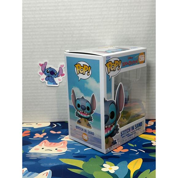 Lilo & Stitch Stitch with Tube Funko Pop! Vinyl #1565 - Picture 9 of 13